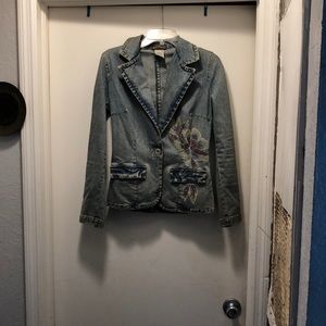 Department of peace . Jean jacket.